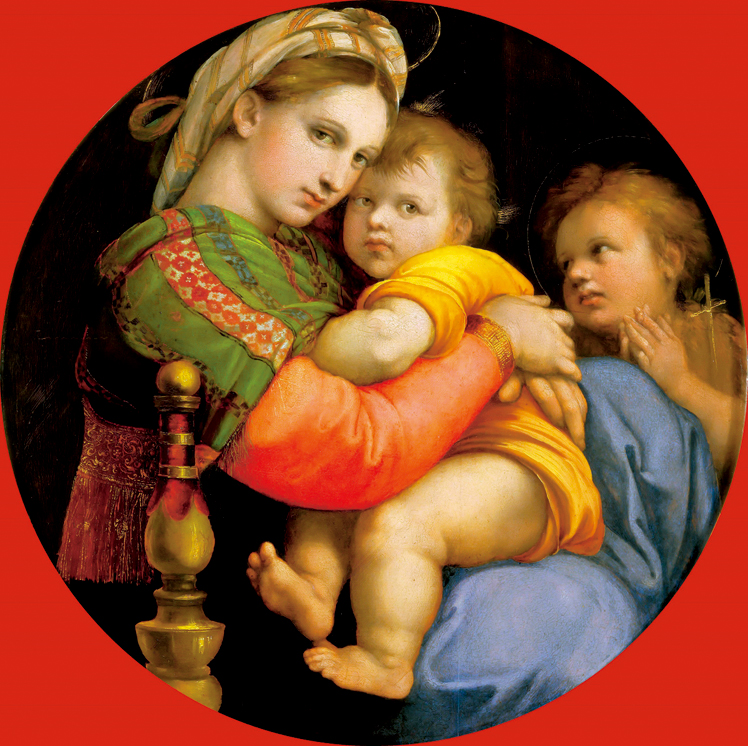  拉斐尔·桑西 Raffaello Santi ——椅上的圣母